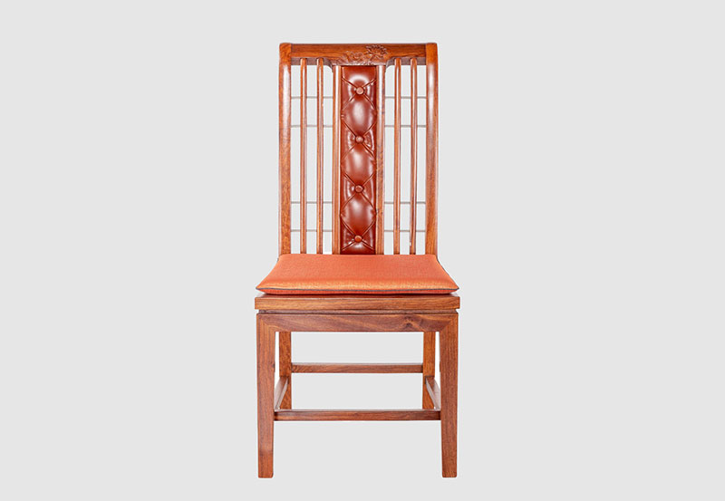 黄山芙蓉榭中式实木餐椅效果图