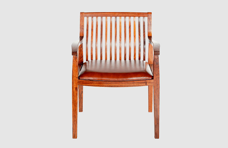 黄山中式实木大方椅家具效果图